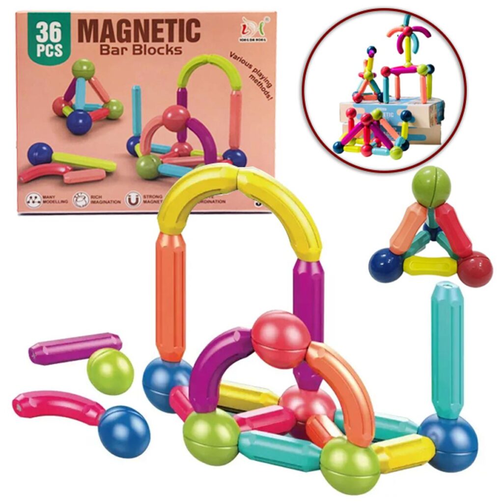 Magnetic blocks 36 pcs